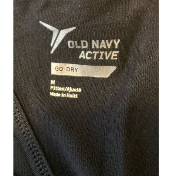 Old Navy active black open back tank top size M - Picture 3 of 8